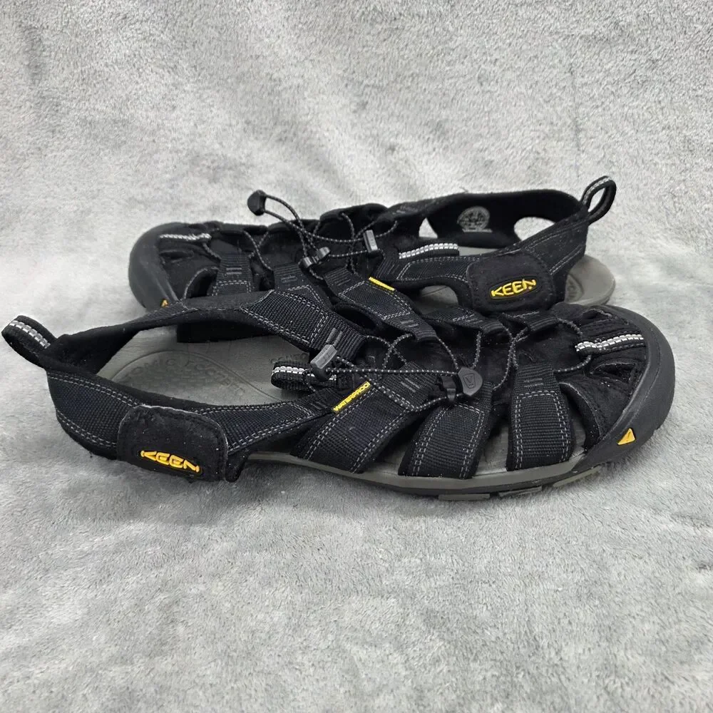 KEEN Clearwater CNX 1008660 Men Black Outdoor Waterproof Sandals Shoes Size 12
